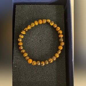 Tiger Eye Gemstone Bracelet NIB